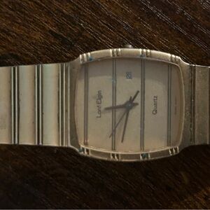 Lord Elgin Silver Quartz Men's Watch